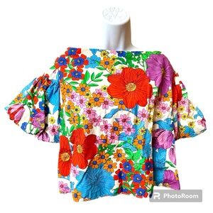 Groovy Floral Top